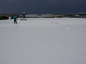 Commercial Roof Insulation Repair
